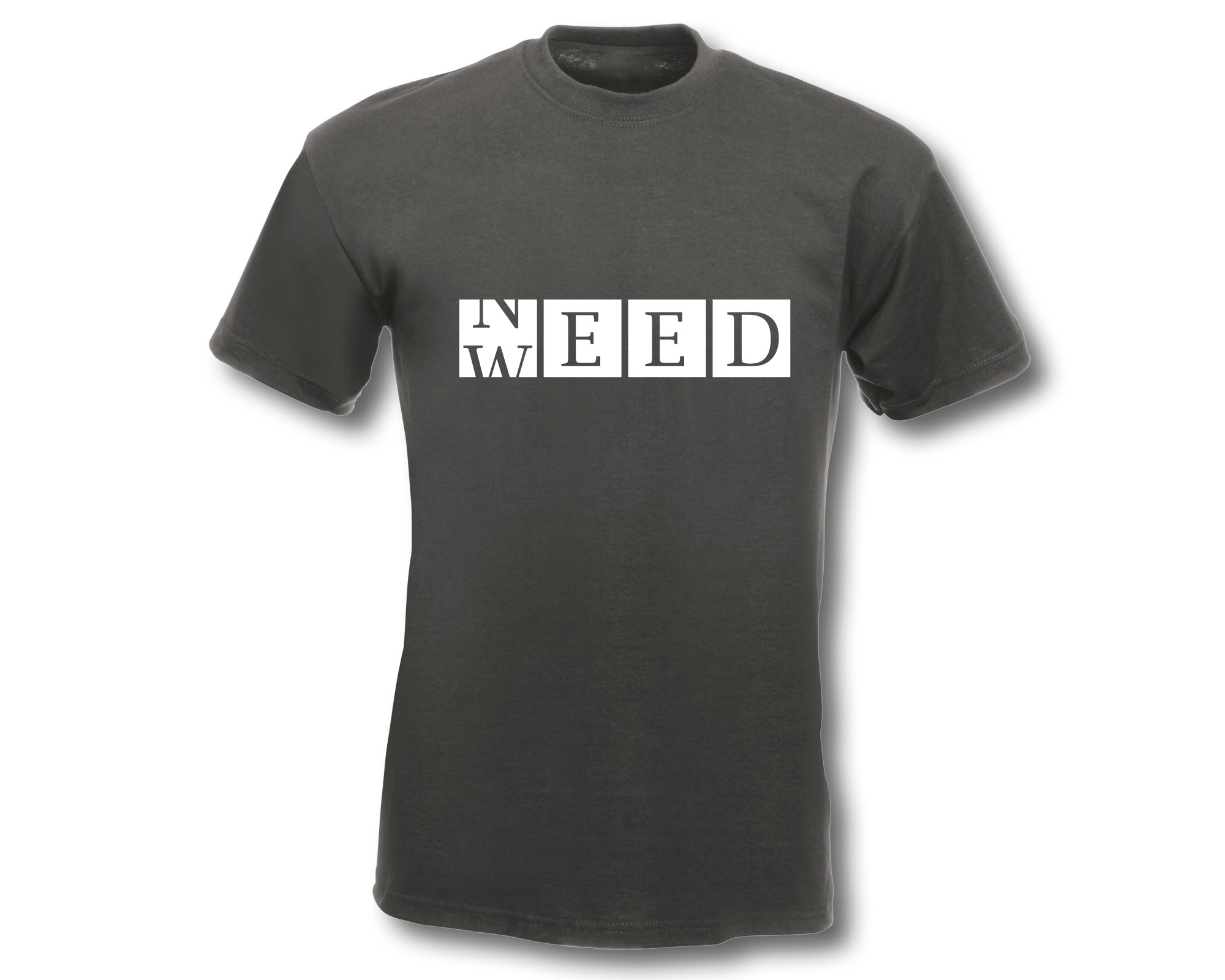T-Shirt Herren Need Weed Fun-Shirt