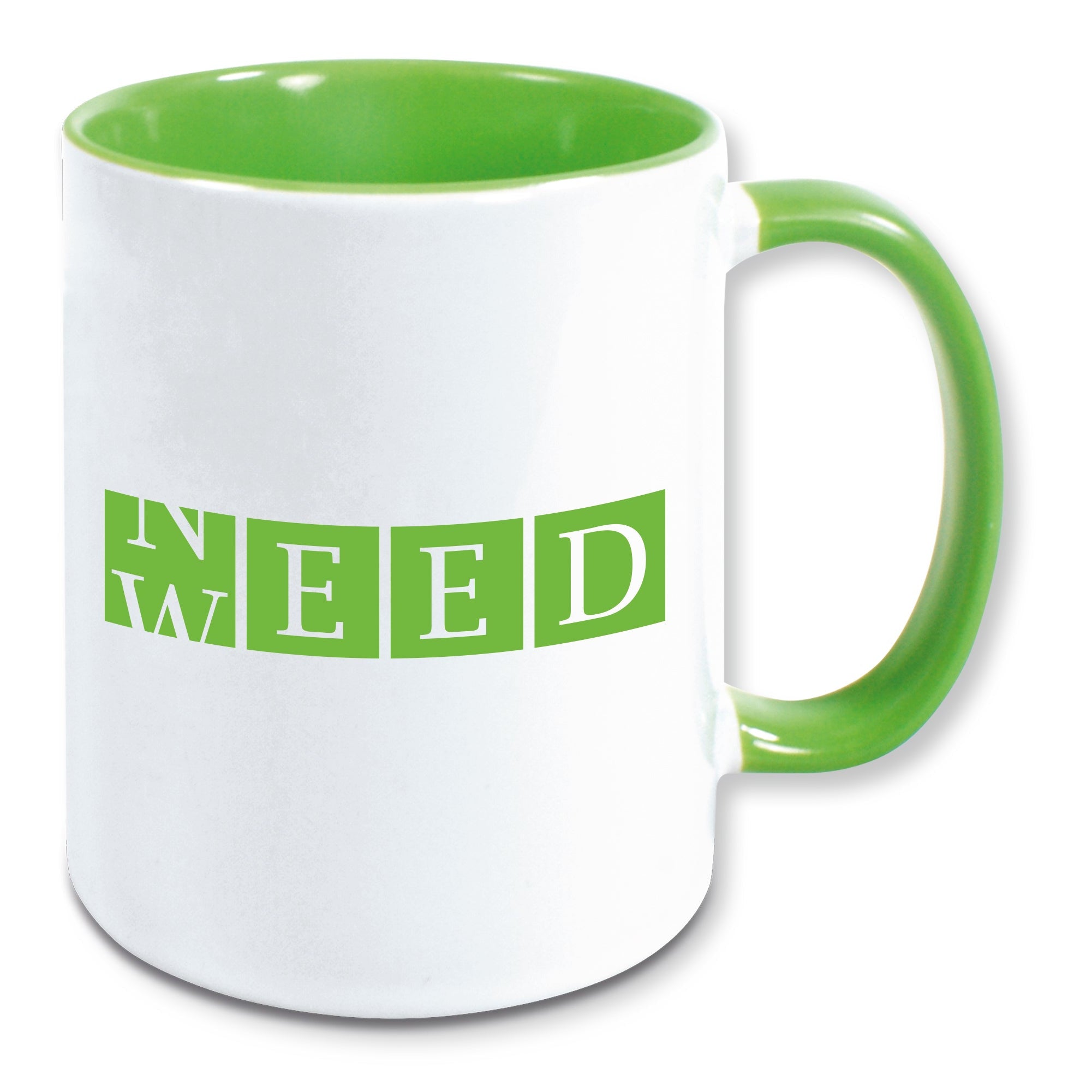 Tasse, Kaffeebecher, need weed, Cannabis