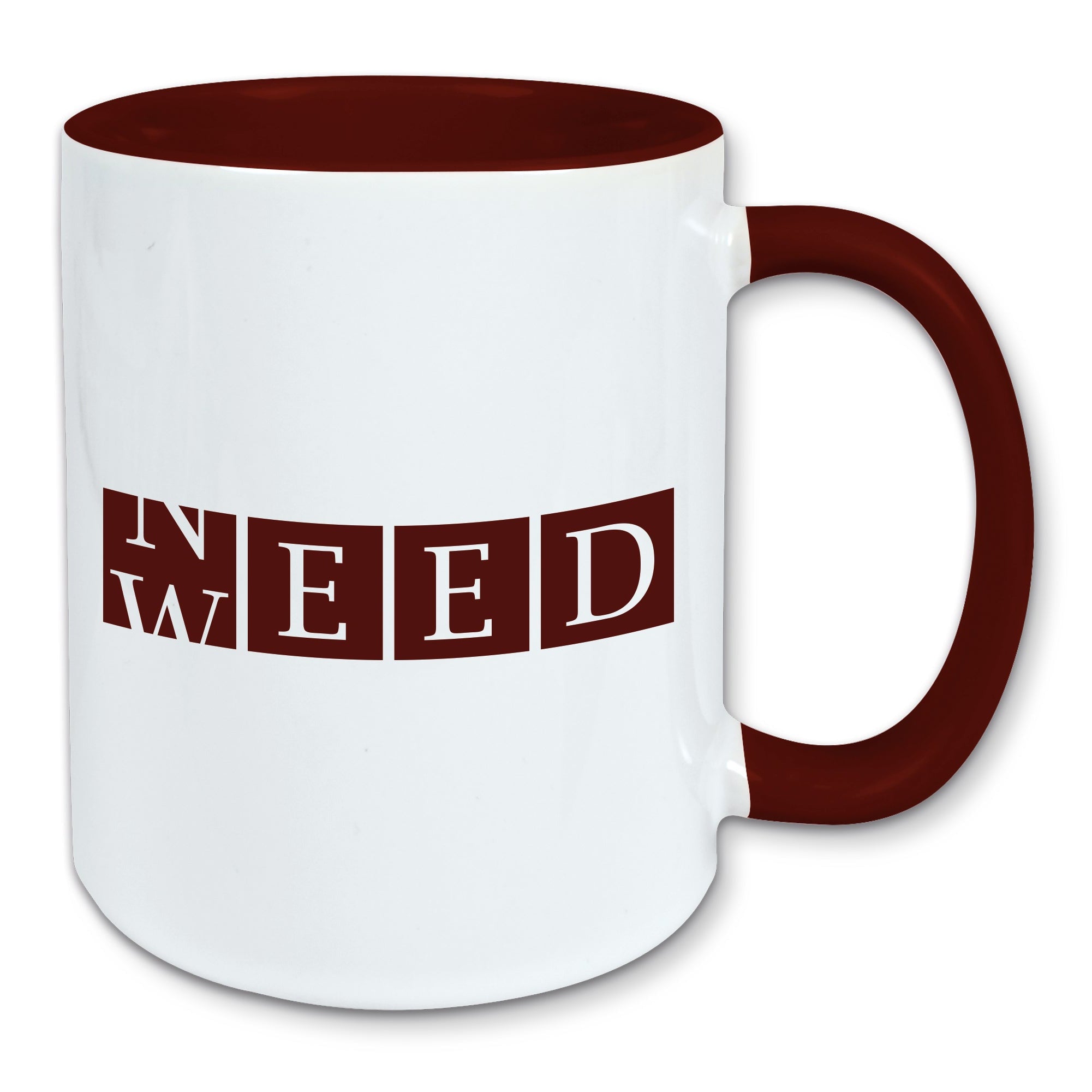 Tasse, Kaffeebecher, need weed, Cannabis