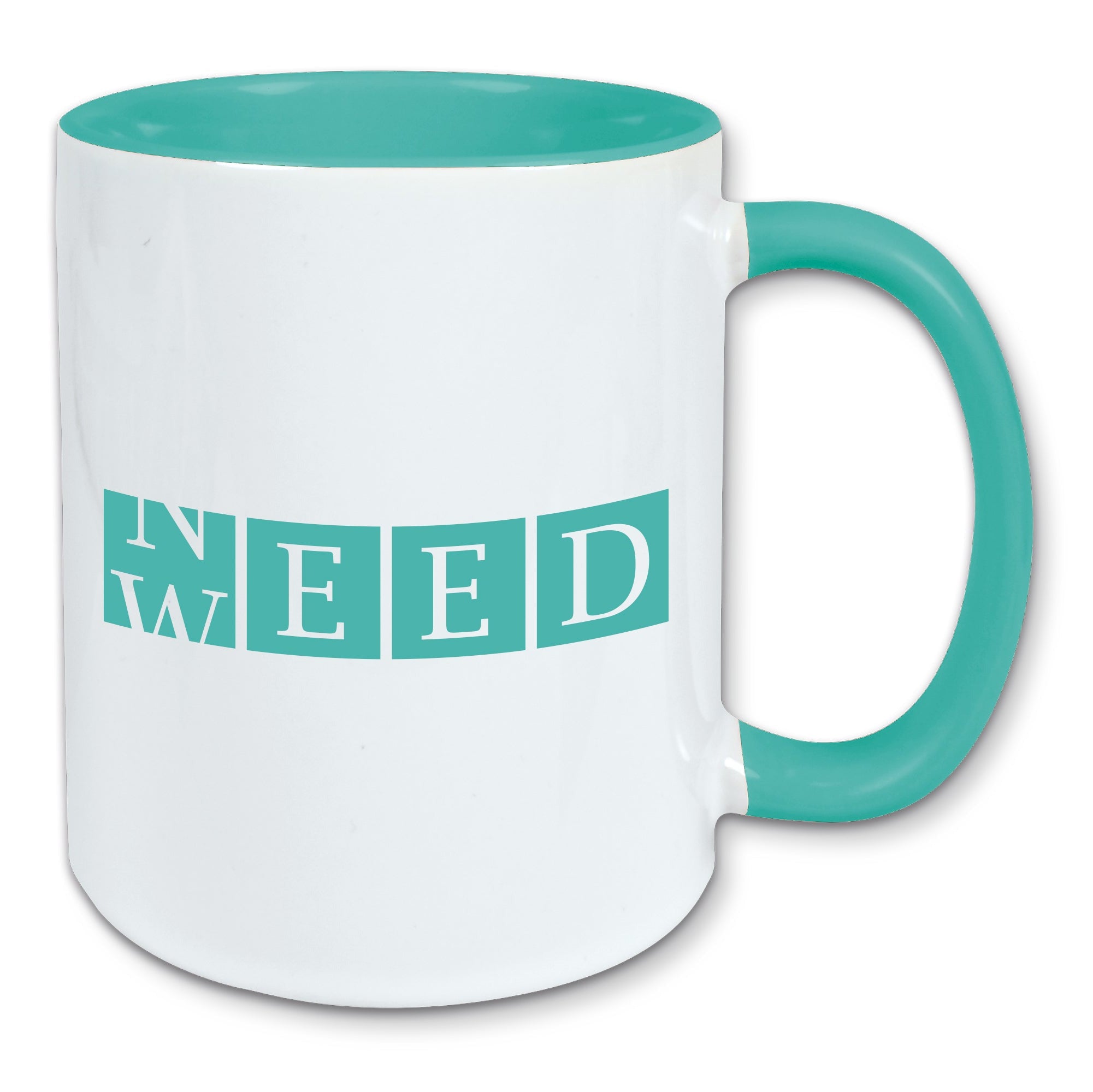 Tasse, Kaffeebecher, need weed, Cannabis
