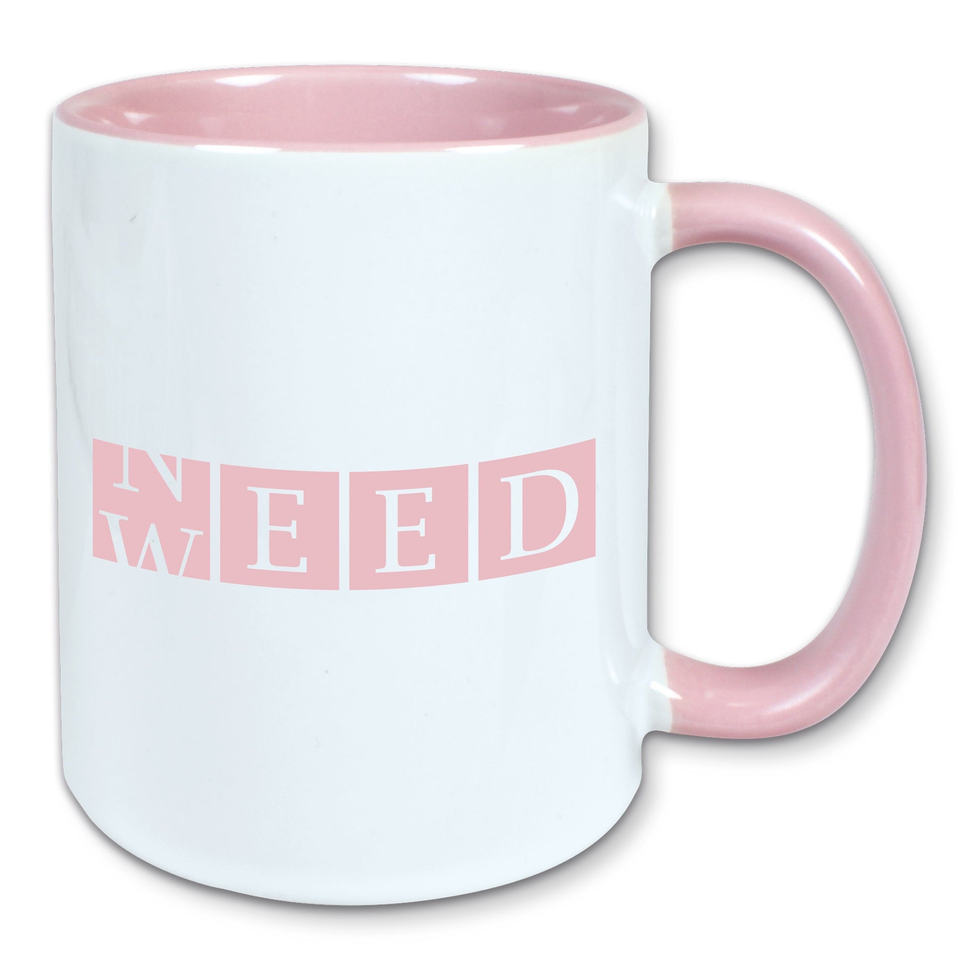 Tasse, Kaffeebecher, need weed, Cannabis